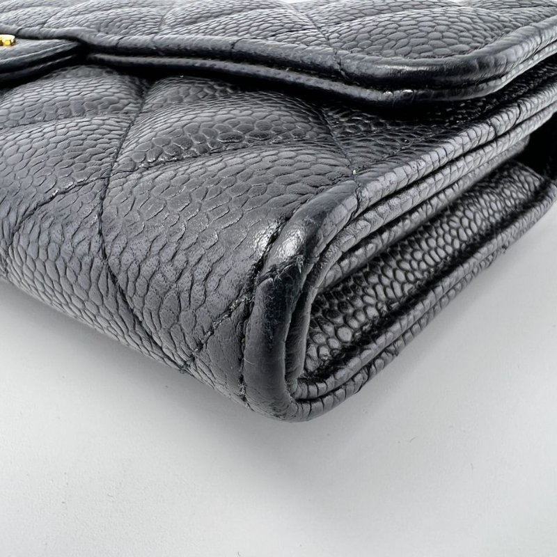 Chanel 經典長款掀蓋皮夾-13