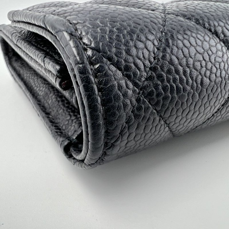 Chanel 經典長款掀蓋皮夾-14