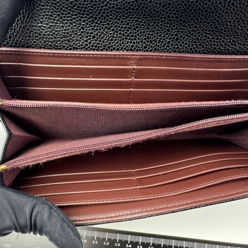 Chanel 經典長款掀蓋皮夾-17