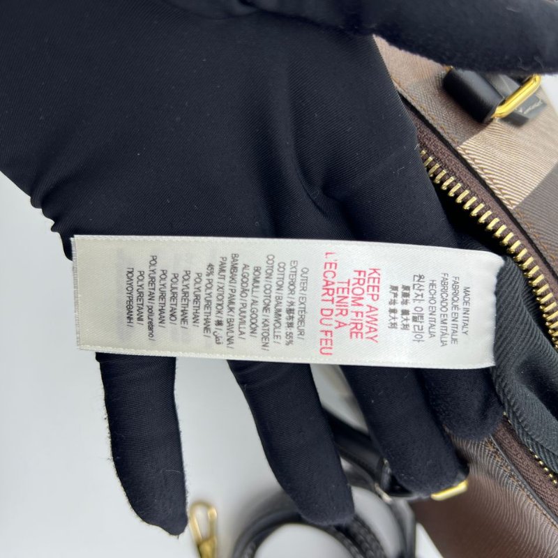 Burberry 格紋迷你波士頓包-1