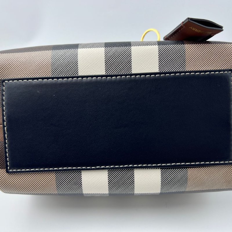 Burberry 格紋迷你波士頓包-13
