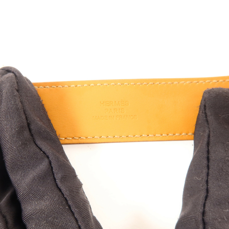 HERMES Epsom皮革CDC 24金扣手鐲Gold-7