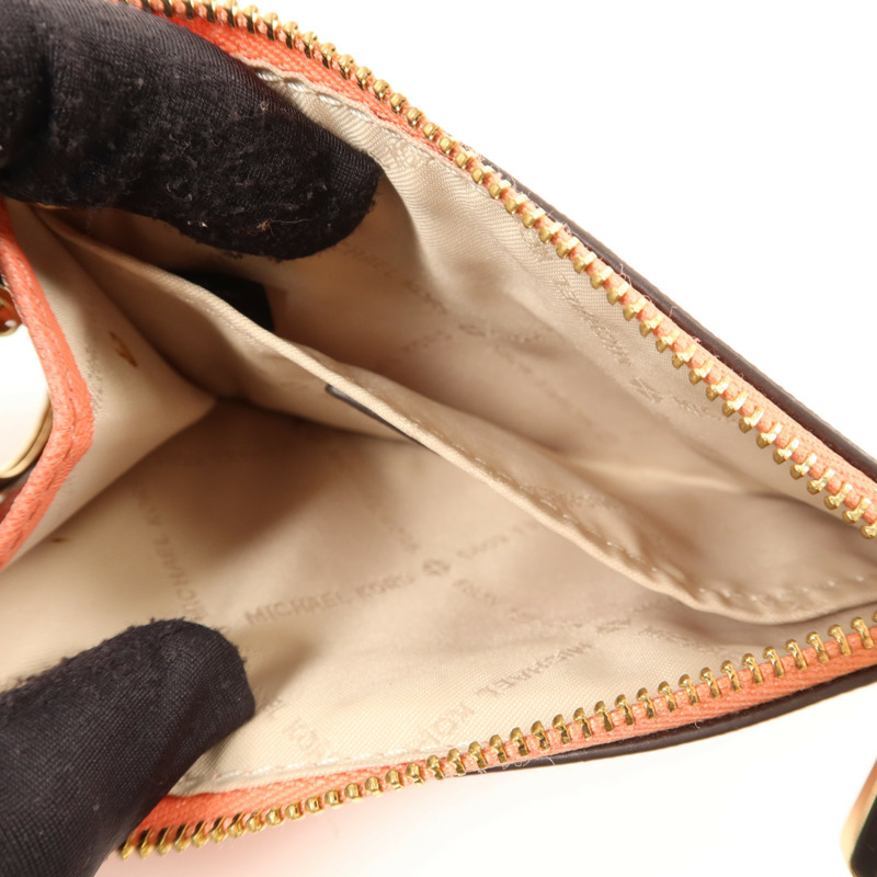 Michael Kors 牛皮皮革Coin Case金扣零錢包-5