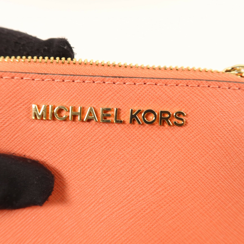 Michael Kors 牛皮皮革Coin Case金扣零錢包-8