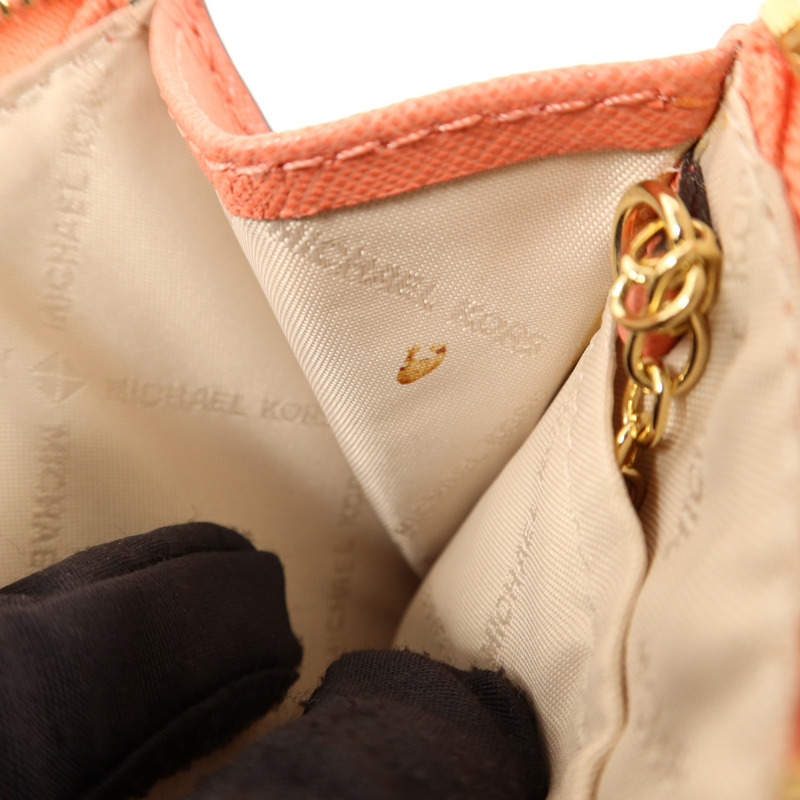 Michael Kors 牛皮皮革Coin Case金扣零錢包-13