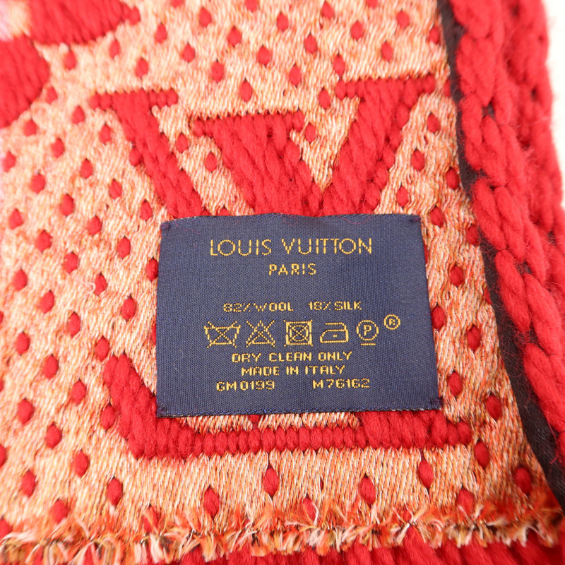 LOUIS VUITTON 羊毛/絲質Scarf圍巾-5