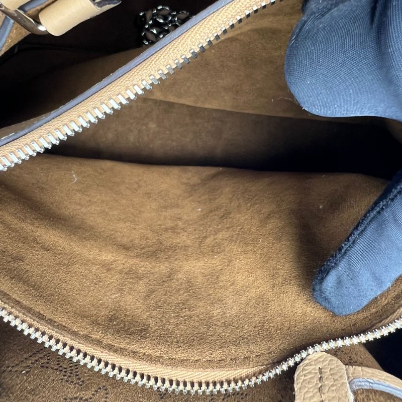 Louis Vuitton Carmel Hobo 鏤空老花托特包-13