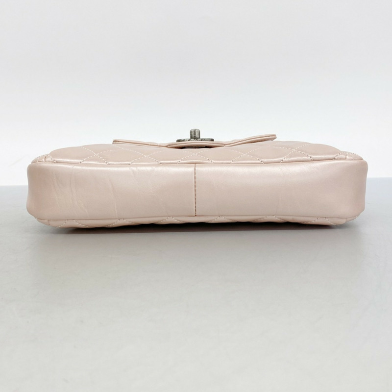 香奈兒 Matelassé 雙鏈肩背包，巴黎之魂系列，皮革，小牛皮，粉紅色，女士-2