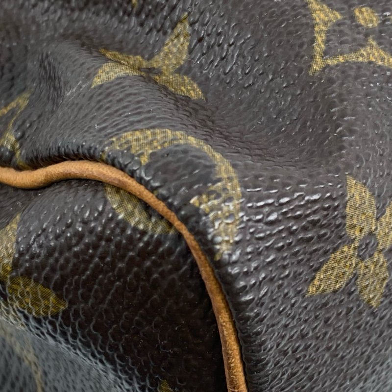 △ Louis Vuitton 路易威登 Brown Coated Canvas Monogram Nano Speedy Hand Bag 啡色塗層帆布經典老花手袋 - 267002119-7