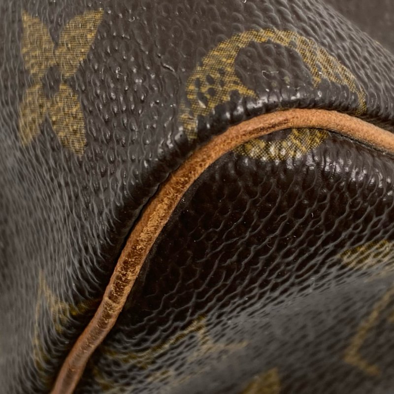 △ Louis Vuitton 路易威登 Brown Coated Canvas Monogram Nano Speedy Hand Bag 啡色塗層帆布經典老花手袋 - 267002119-8