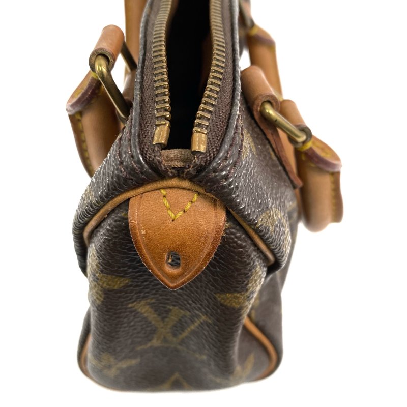△ Louis Vuitton 路易威登 Brown Coated Canvas Monogram Nano Speedy Hand Bag 啡色塗層帆布經典老花手袋 - 267002119-13