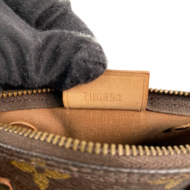 △ Louis Vuitton 路易威登 Brown Coated Canvas Monogram Nano Speedy Hand Bag 啡色塗層帆布經典老花手袋 - 267002119-18