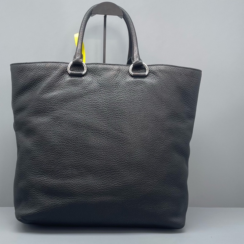 97新 prada普拉達托特包 黑色/35*35*13cm/附件:肩帶-1