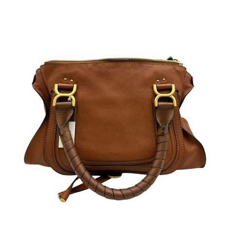 【美收精品】Chloe 焦糖色手提包 C-301【隔月月中將轉賣至日本 上架期限30天】