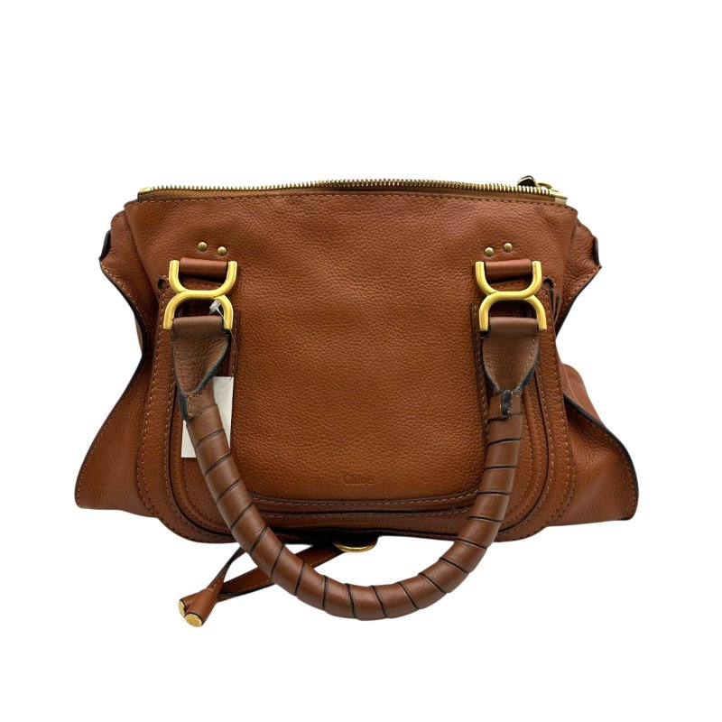 【美收精品】Chloe 焦糖色手提包 C-301【隔月月中將轉賣至日本 上架期限30天】-0