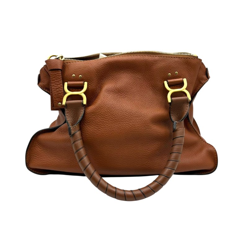 【美收精品】Chloe 焦糖色手提包 C-301【隔月月中將轉賣至日本 上架期限30天】-1