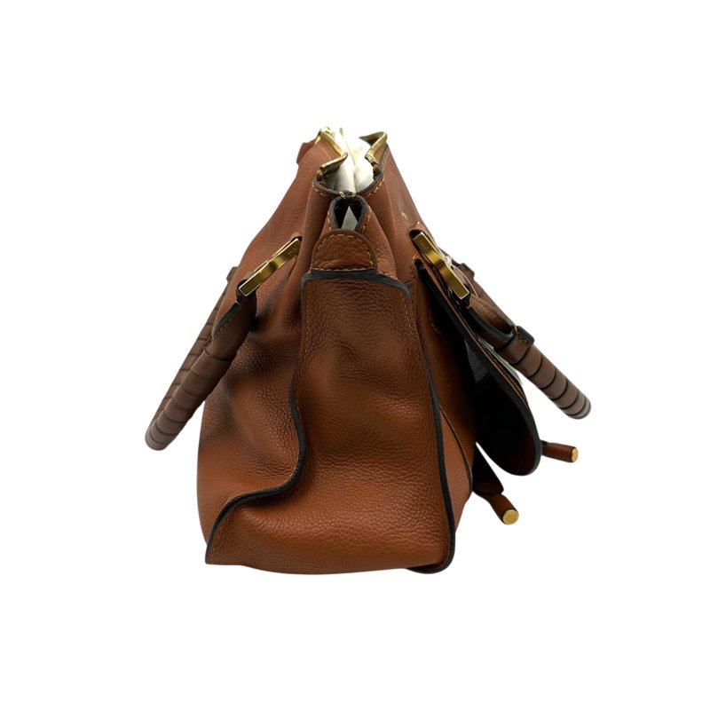 【美收精品】Chloe 焦糖色手提包 C-301【隔月月中將轉賣至日本 上架期限30天】-3