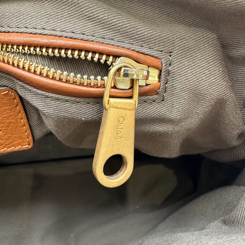 【美收精品】Chloe 焦糖色手提包 C-301【隔月月中將轉賣至日本 上架期限30天】-13