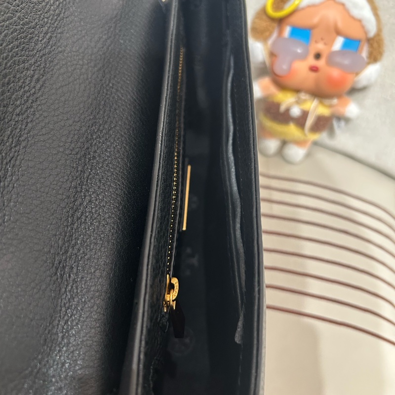 Tory bruch flap bag calfskin-4