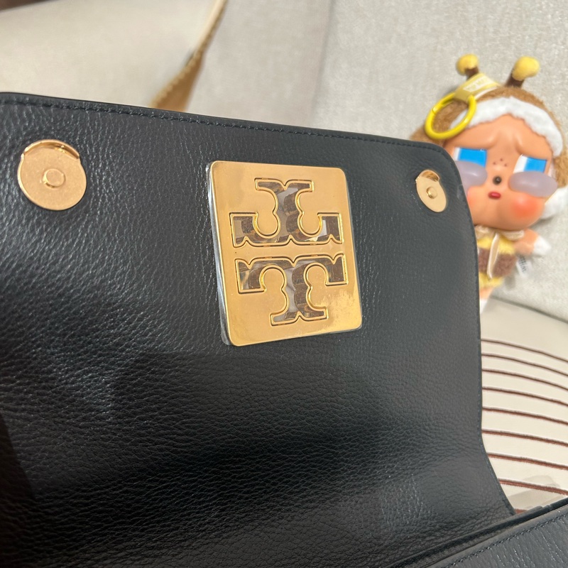 Tory bruch flap bag calfskin-5