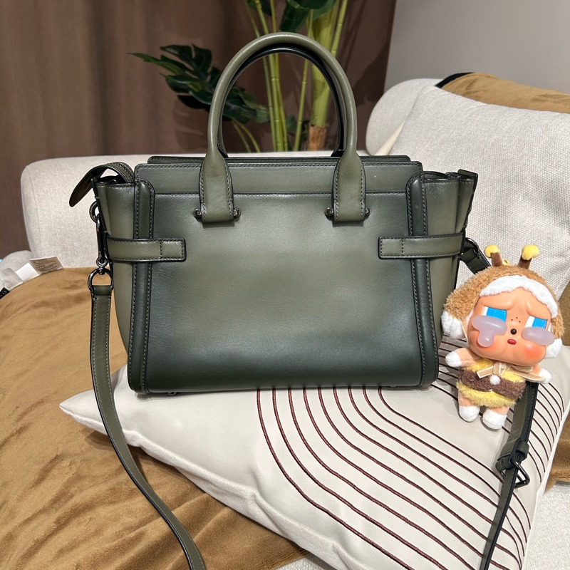 Coach swagger 27 leather calfskin-2
