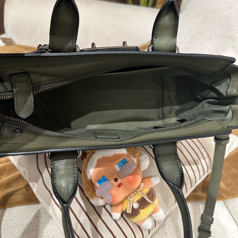 Coach swagger 27 leather calfskin-4