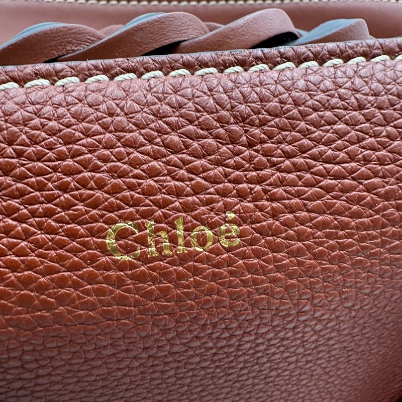 【美收精品】Chloe 咖色手提包 C-302【隔月月中將轉賣至日本 上架期限30天】-11