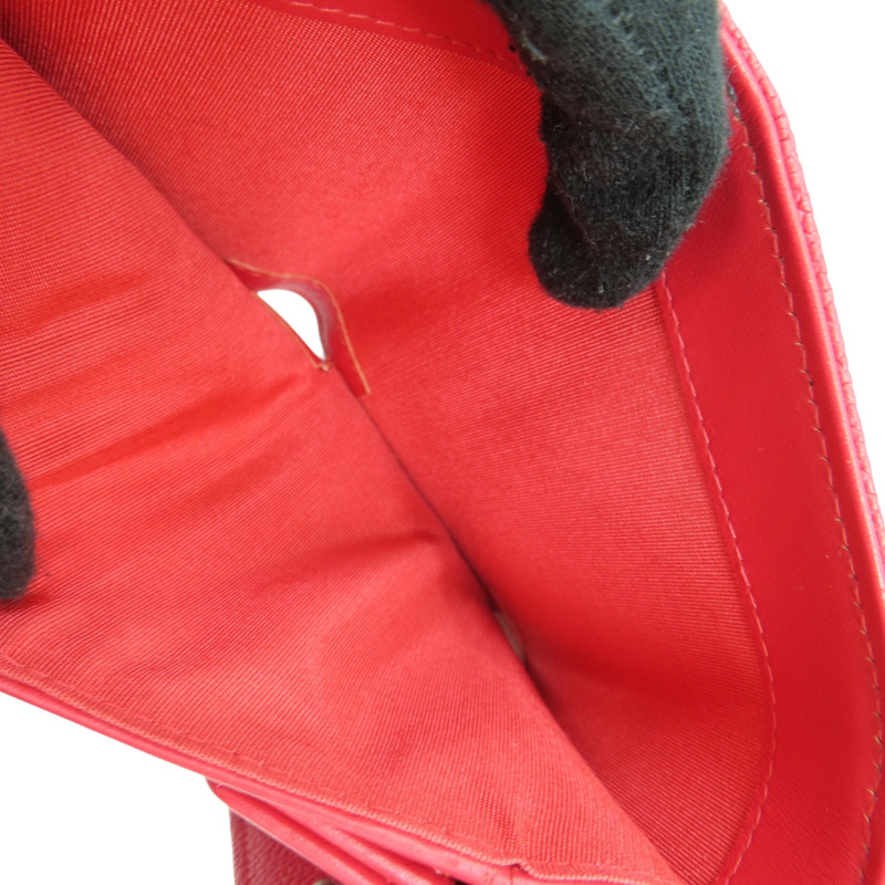 粉色 荔枝紋 牛皮 BOY CHANEL Compact Wallet 三折短夾 (無卡)【CHANEL 香奈兒】 A81965-5