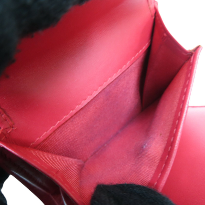 粉色 荔枝紋 牛皮 BOY CHANEL Compact Wallet 三折短夾 (無卡)【CHANEL 香奈兒】 A81965-6