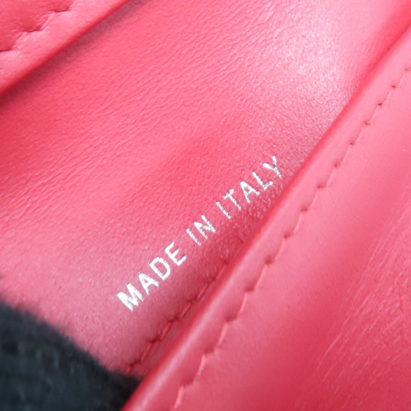 粉色 荔枝紋 牛皮 BOY CHANEL Compact Wallet 三折短夾 (無卡)【CHANEL 香奈兒】 A81965-8