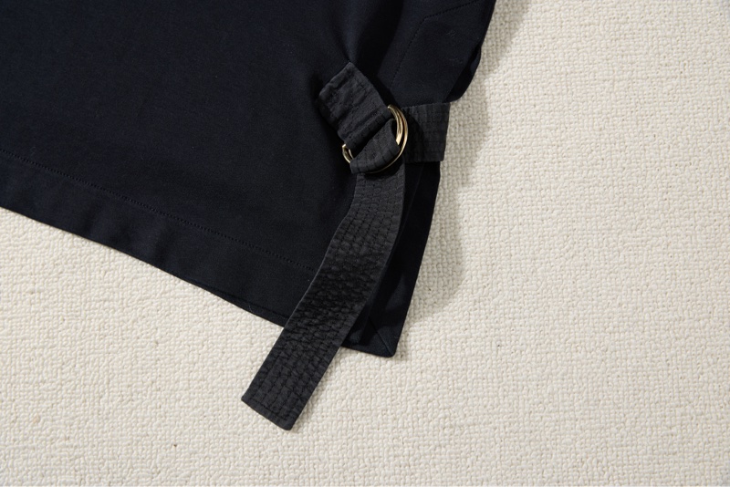 ❤️LV 金扣設計圓領百搭T-Shirt✨-2