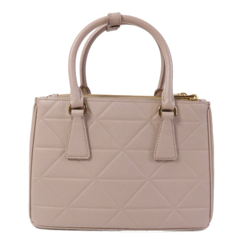 PRADA 牛皮皮革Galleria Saffiano金扣手挽肩背兩用袋-1