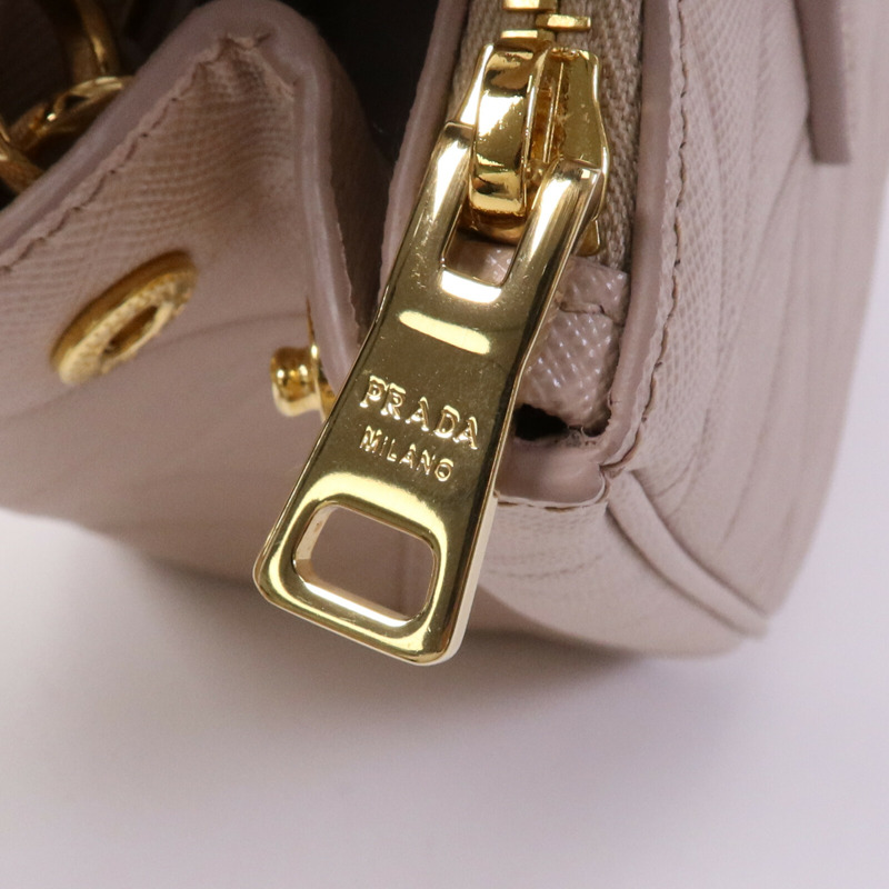 PRADA 牛皮皮革Galleria Saffiano金扣手挽肩背兩用袋-6