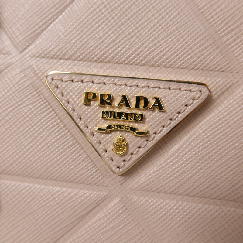 PRADA 牛皮皮革Galleria Saffiano金扣手挽肩背兩用袋-14