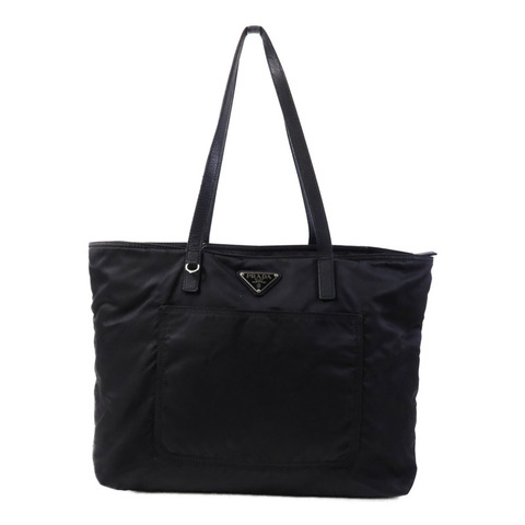 PRADA 尼龍Tote Bag銀扣手挽袋