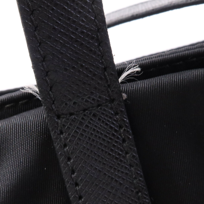 PRADA 尼龍Tote Bag銀扣手挽袋-16