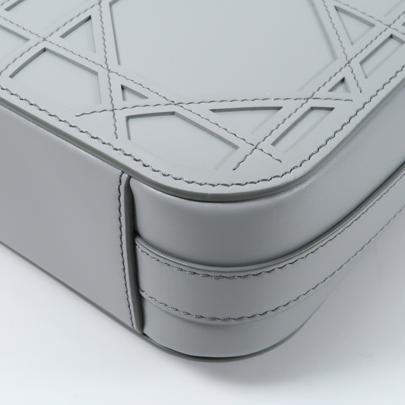 Dior 牛皮皮革Shoulder Bag銀扣肩背袋-14