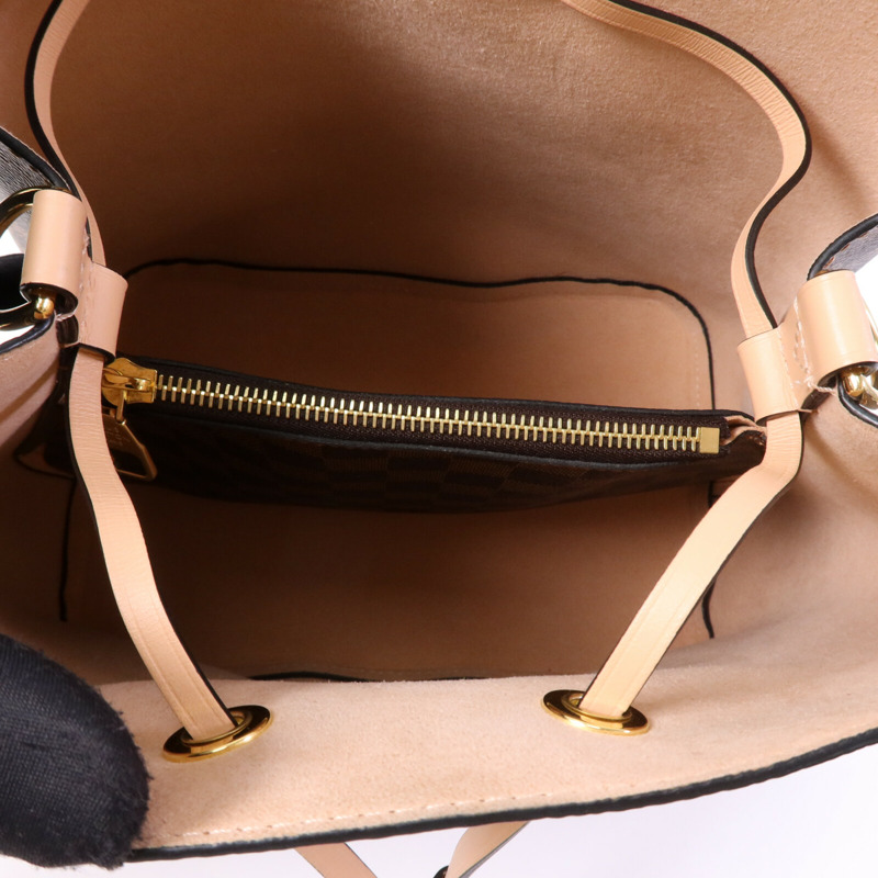 LOUIS VUITTON Damier NeoNoe金扣肩背袋-4