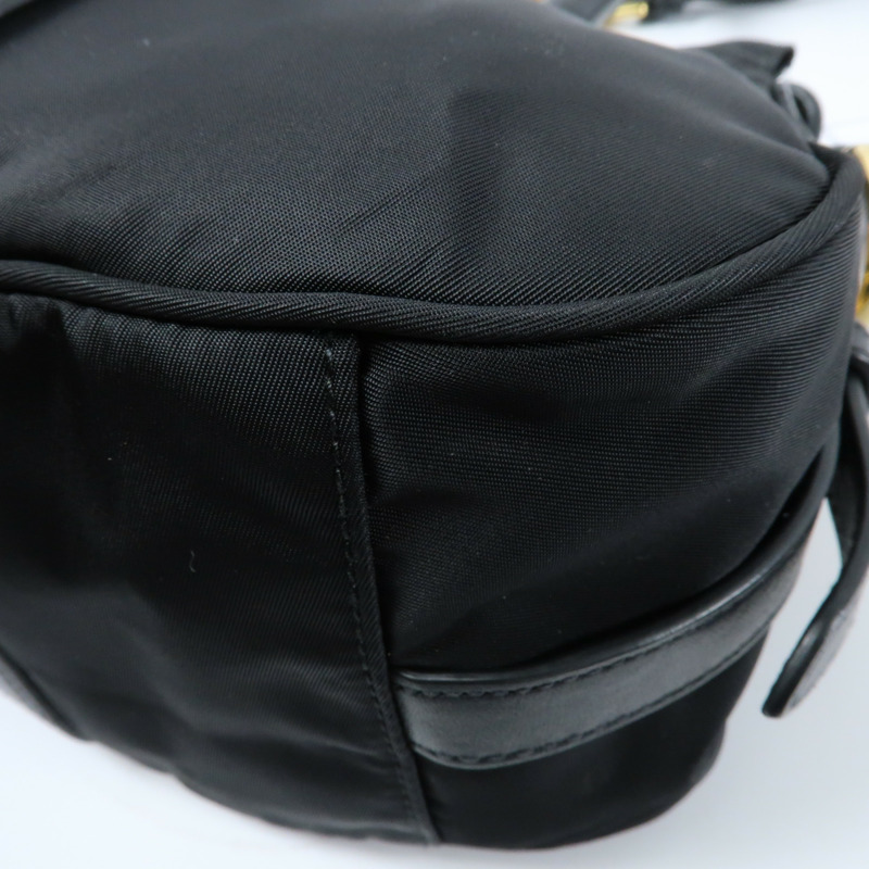 PRADA 尼龍2 Way Shoulder金扣手挽肩背兩用袋-15