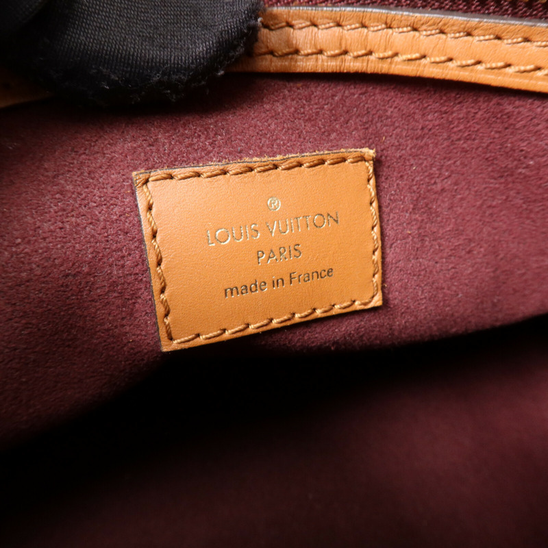 LOUIS VUITTON Jacquard Since 1854 Speedy Bandouliere 25金扣手挽肩背兩用袋-5