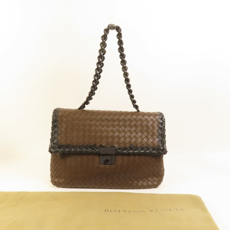 BOTTEGA VENETA 牛皮皮革Shoulder Bag肩背袋-8
