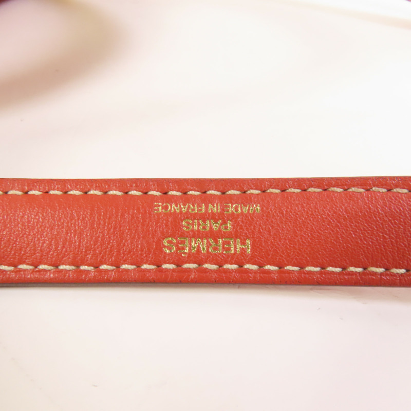 HERMES Togo皮革24/24 29cm金扣手挽肩背兩用袋Sanguine-6