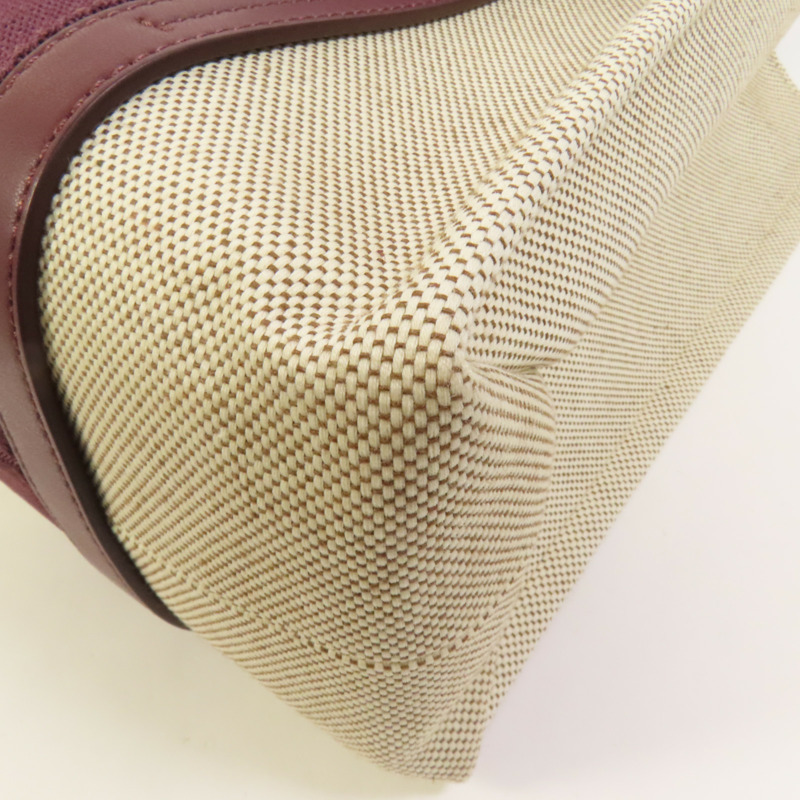 Chloe 帆布Woody Tote Medium肩背袋-12