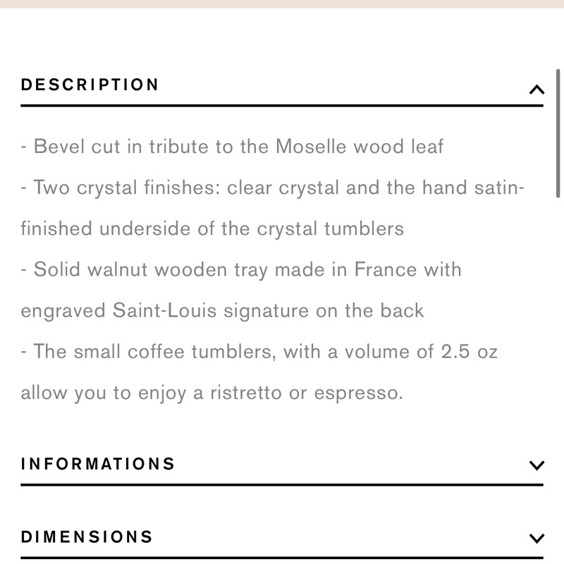 可遇不可求 Hermes St Louis 愛馬仕手工水晶杯套裝 送禮自用擺設-10