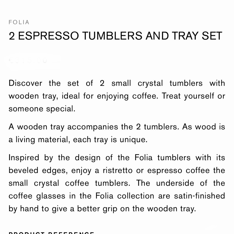 可遇不可求 Hermes St Louis 愛馬仕手工水晶杯套裝 送禮自用擺設-12