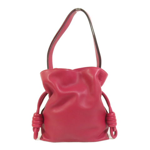 LOEWE 皮革Flamenco Knot肩背袋