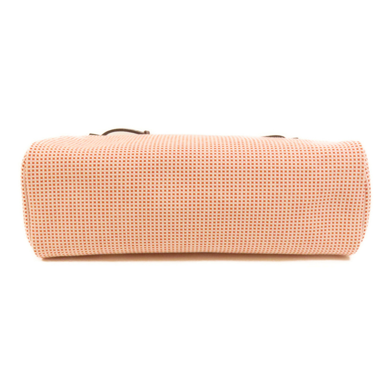 HERMES 帆布Herbag PM銀扣手挽肩背兩用袋Brique-3