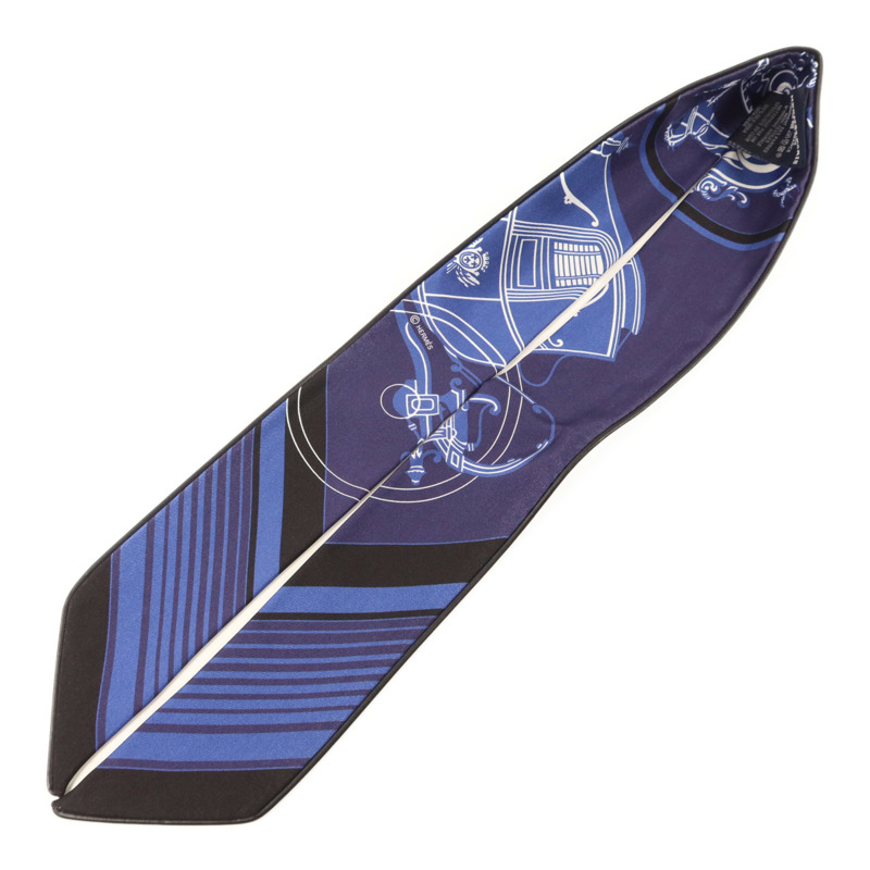 HERMES 絲質Twilly絲巾-2