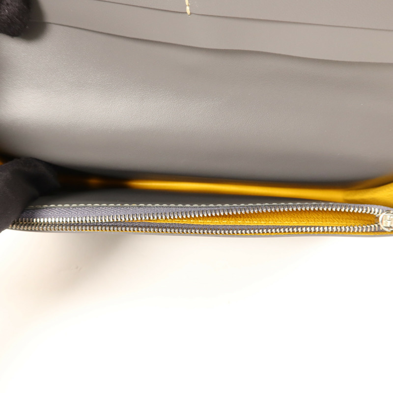 GOYARD 塗層帆布Long Bifold Wallet銀扣長錢包-5