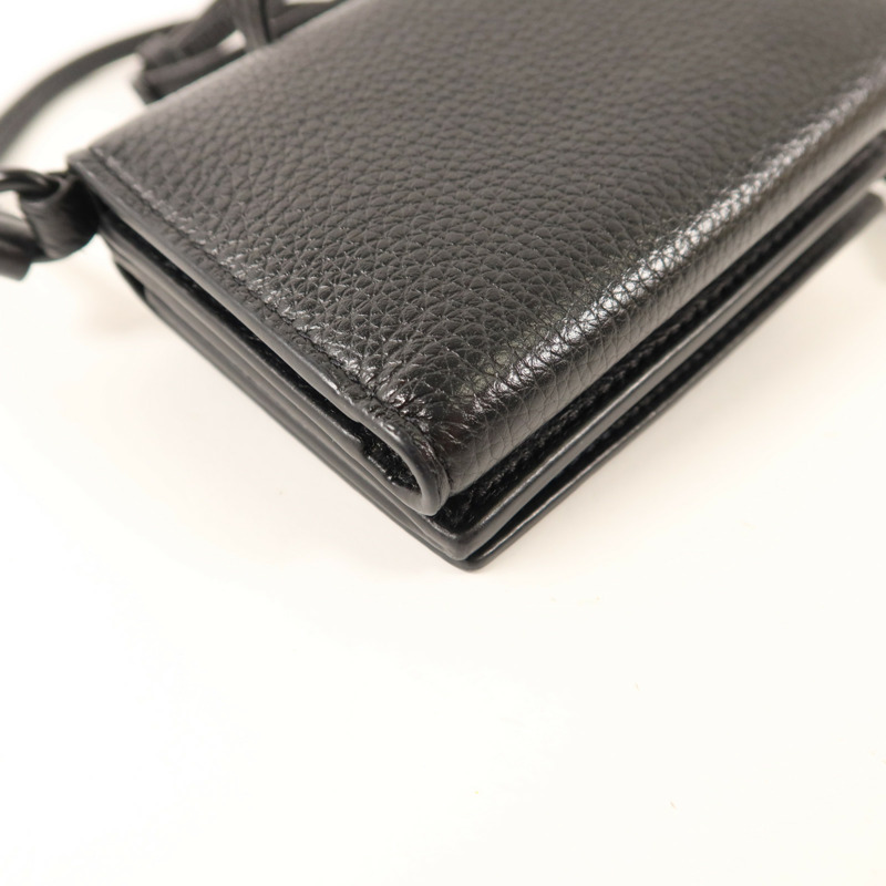 BALENCIAGA 牛皮皮革Mini Neo Classic Wallet Bag肩背袋-14